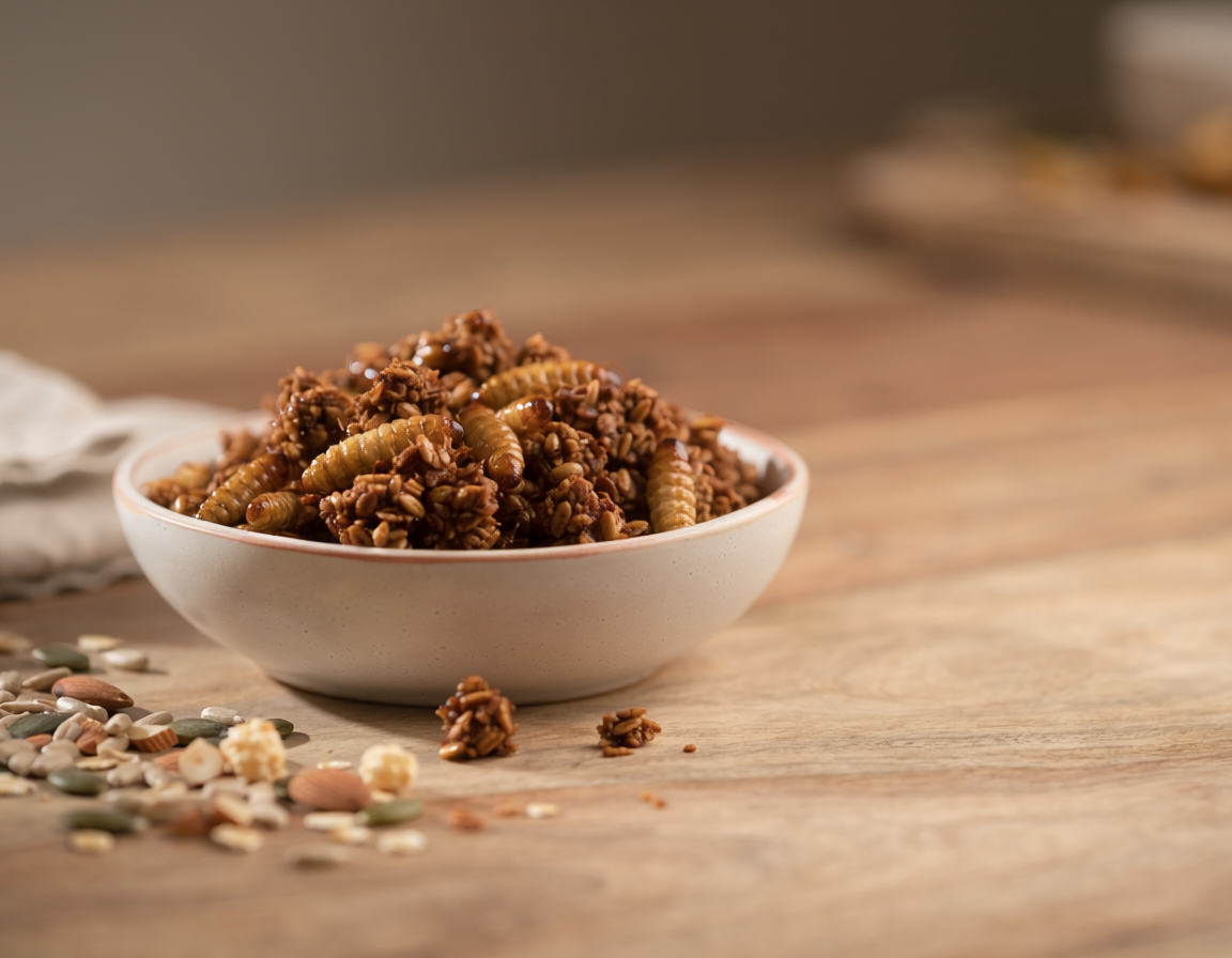 Flexible packaging for edible insects - | DaklaPack